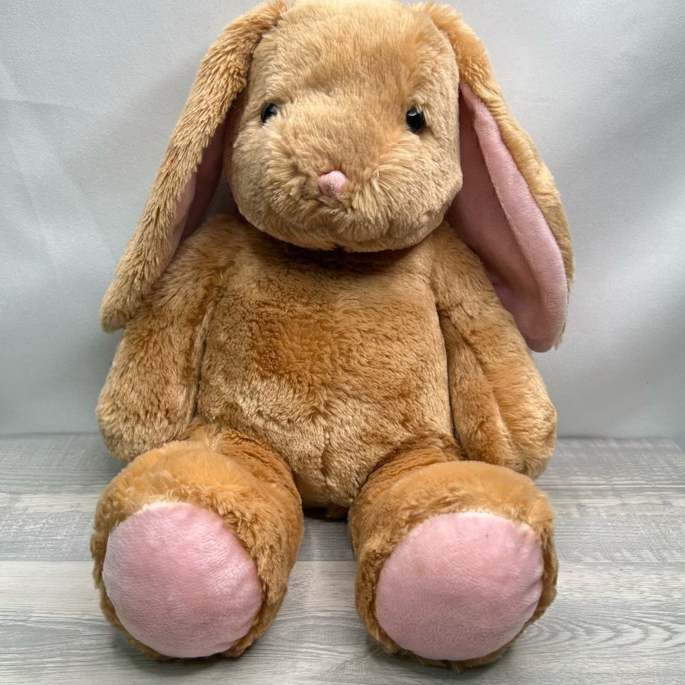 Build a Bear Workshop tan flop eared bunny rabbit
